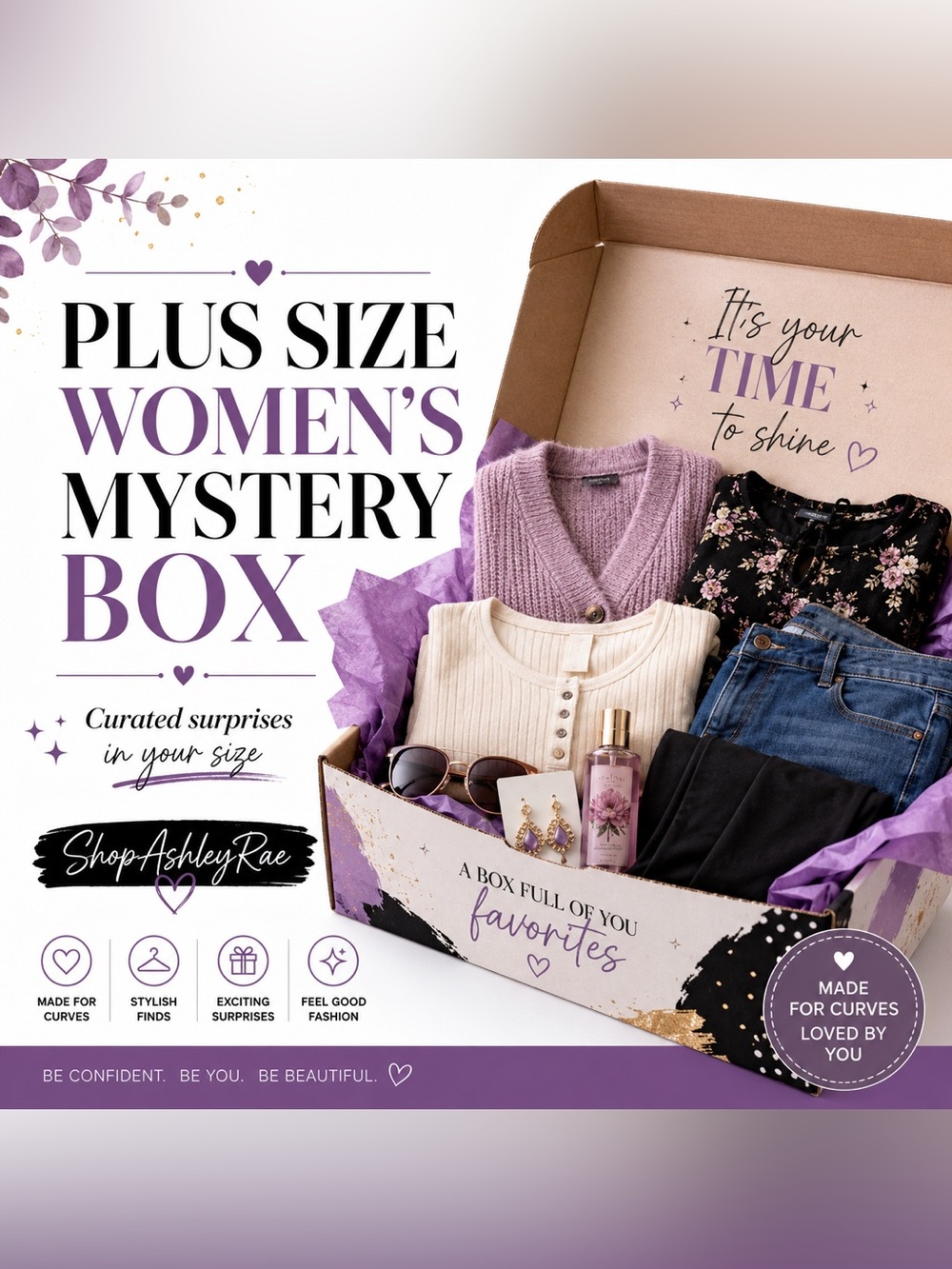 Women’s Plus Size Spring Mystery Box 🌸 $30